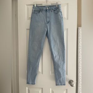High waist jeans